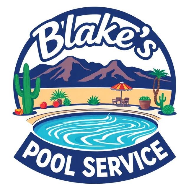 Blake's Pool Services Logo